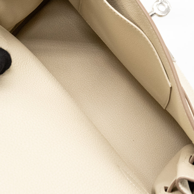 Hermes Kelly Messenger PM Togo Craie SHW Stamp W