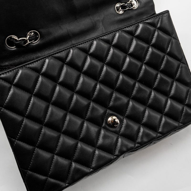 Chanel Classic single Flap Bag Lambskin Black SHW