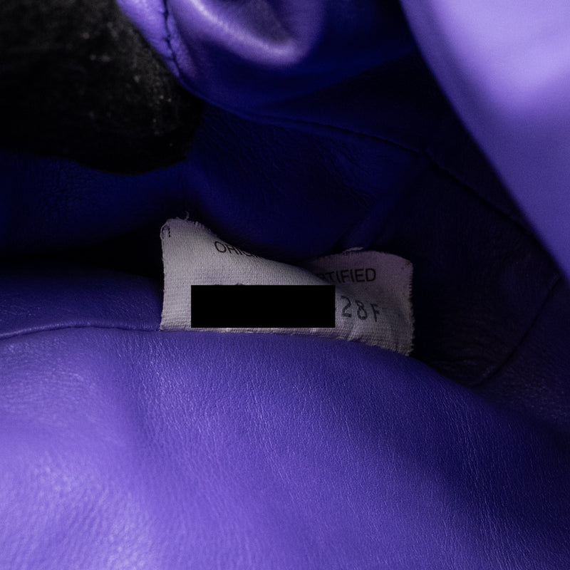 Bottega Veneta Mini Pouch Calfskin Purple SHW