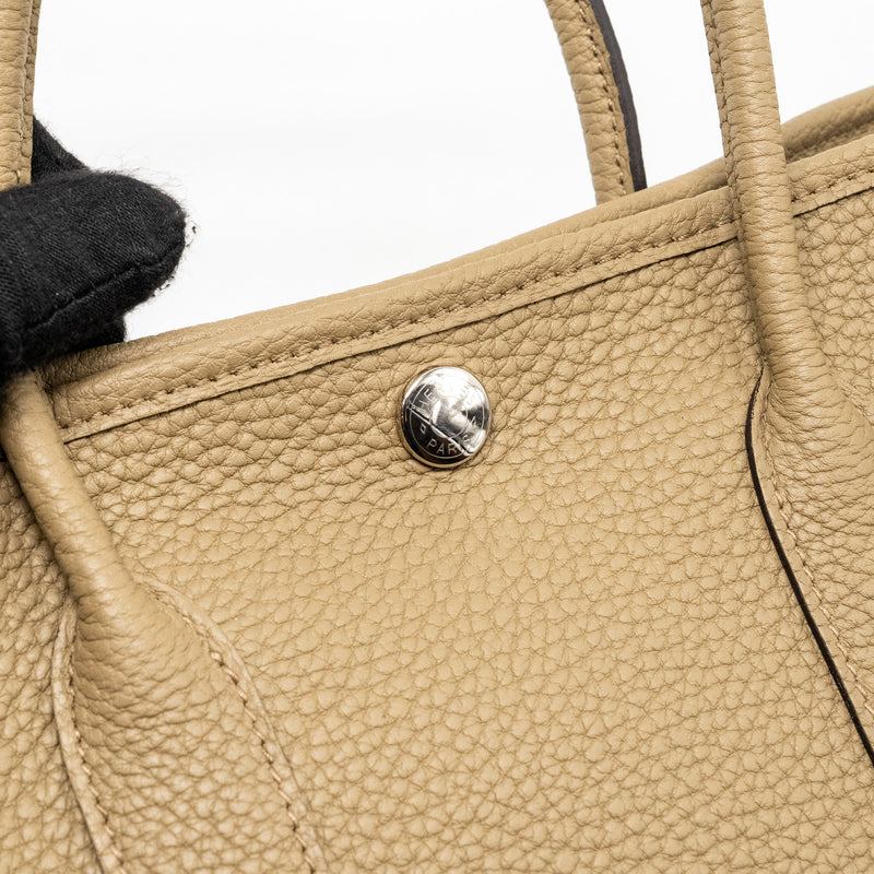 Hermes Garden Party 30 Negonda 8Q Beige Marfa SHW Stamp B