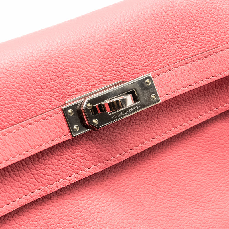 Hermes Kelly Danse Evercolor 8W Rose Azalee SHW Stamp D