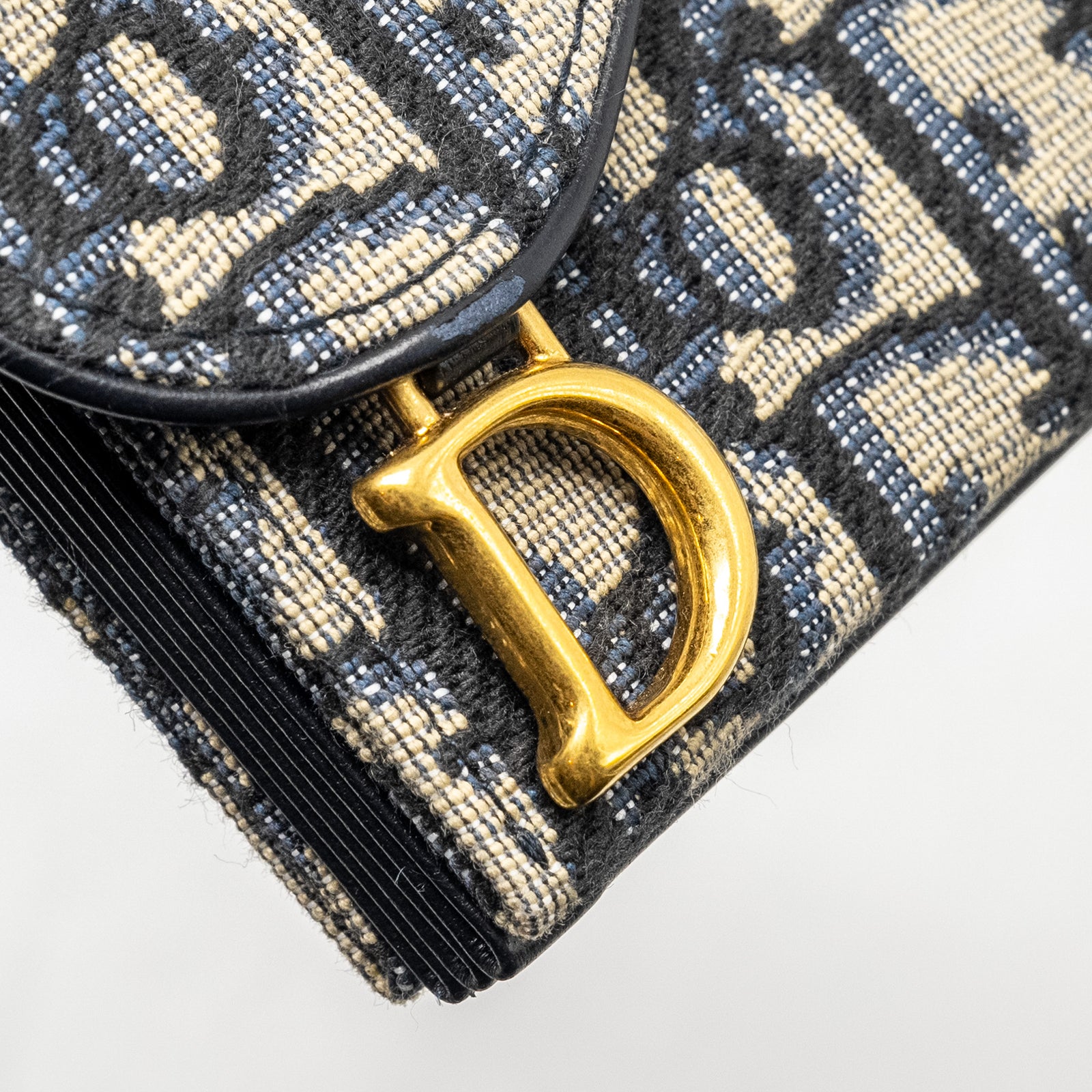 Christian Dior /Saddle Lotus ウォレット Saddle Lotus Wallet Cherry Red Goatskin | DIOR