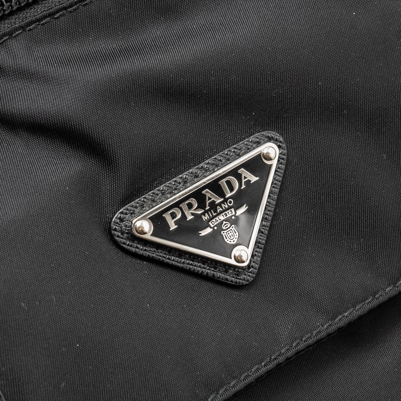 Prada Messenger Bag Re-Nylon Black SHW