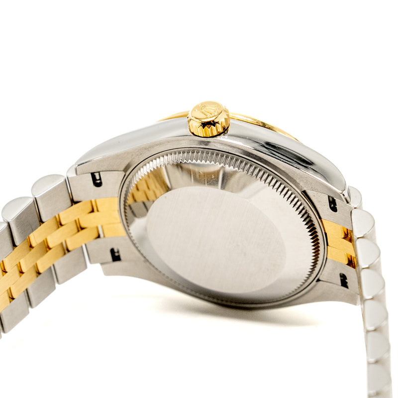 Rolex Datejust 31MM Oystersteel/Yellow Gold White Dial with Jubilee Bracelet Model: M278273-0002