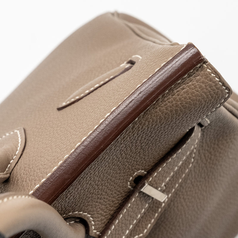 Hermes Birkin 30 Togo Etoupe SHW Stamp A