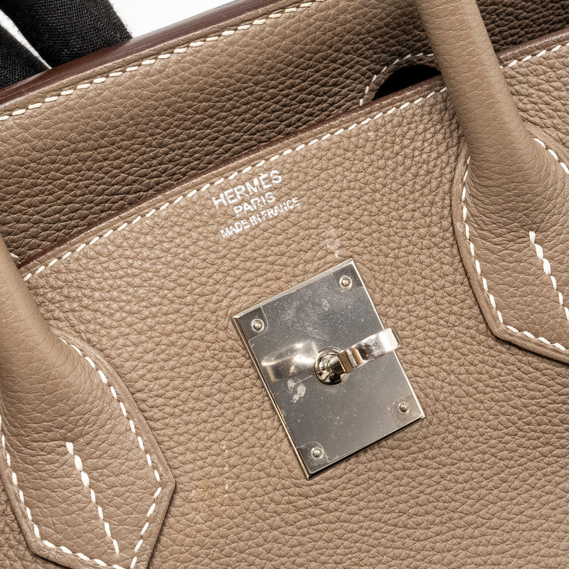 Hermes Birkin 30 Togo Etoupe SHW Stamp A