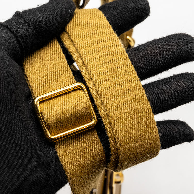 Hermes Mini Jypsiere Swift Bronze Dore/Kraft GHW Stamp W