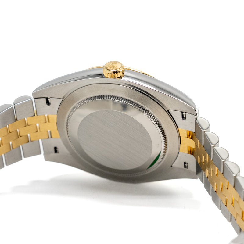 Rolex Datejust 41mm Oyster steel and Yellow Gold Slate Dial Jubilee Bracelet  Model: M126333-0020