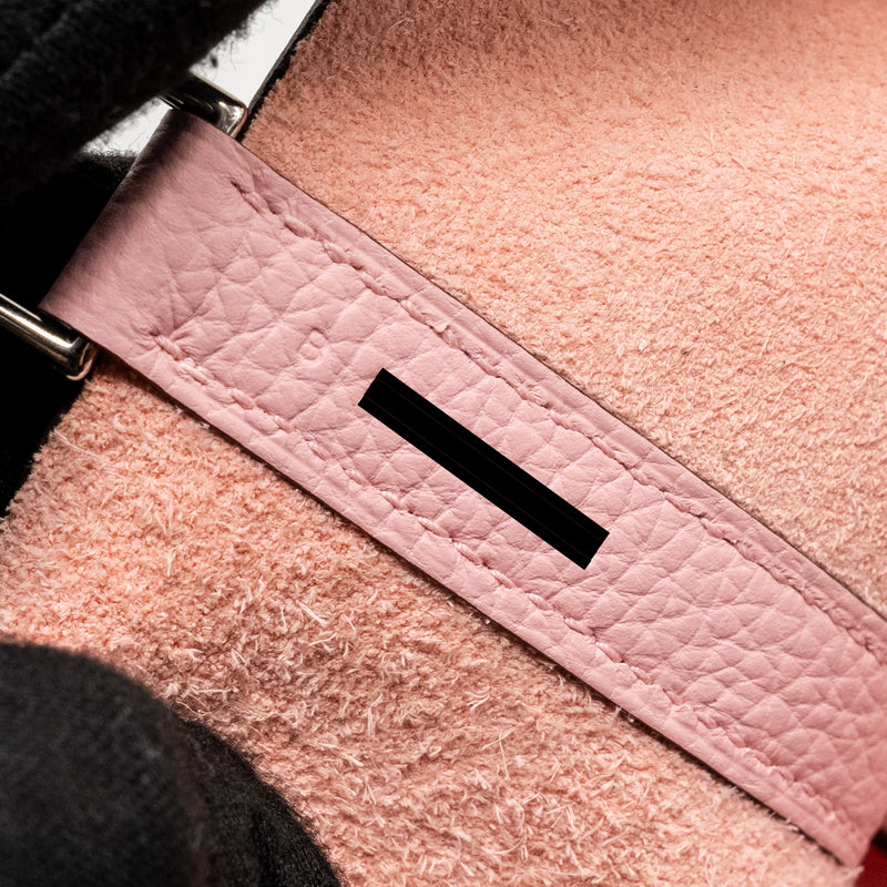 Hermes Picotin 18 Lock Bag Clemence 3Q Rose Sakura SHW Stamp B
