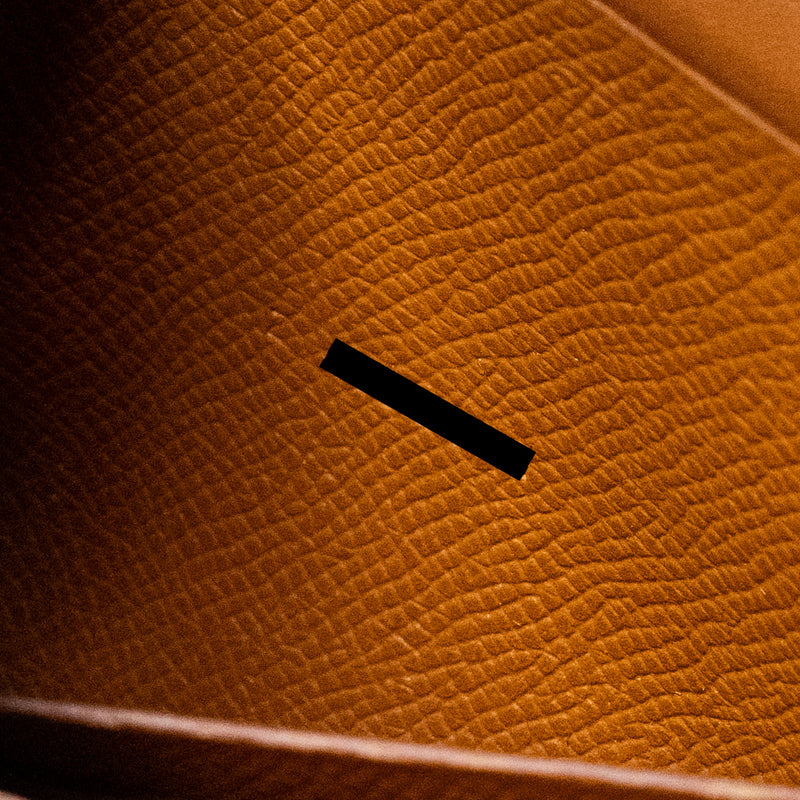 Hermes Constance To Go Epsom Gold GHW Stamp Z
