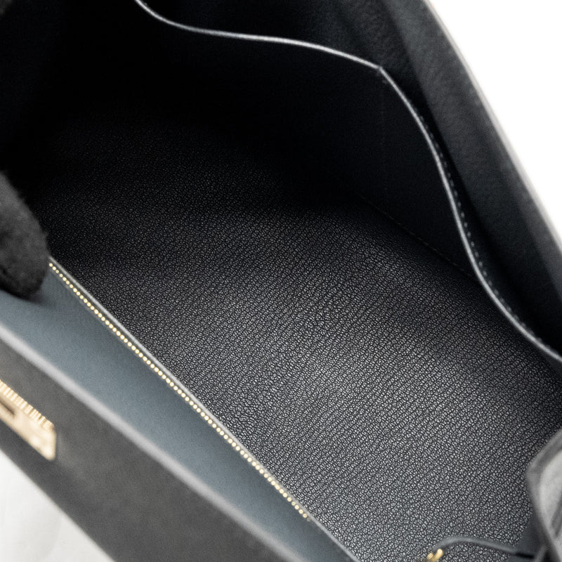 Hermes Kelly 28 epsom Gris Misty LGHW stamp W