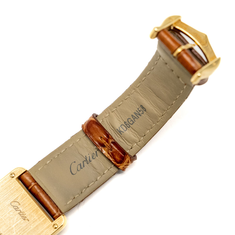 Cartier Tank Louis Cartier Watch small model yellow gold, quartz movement