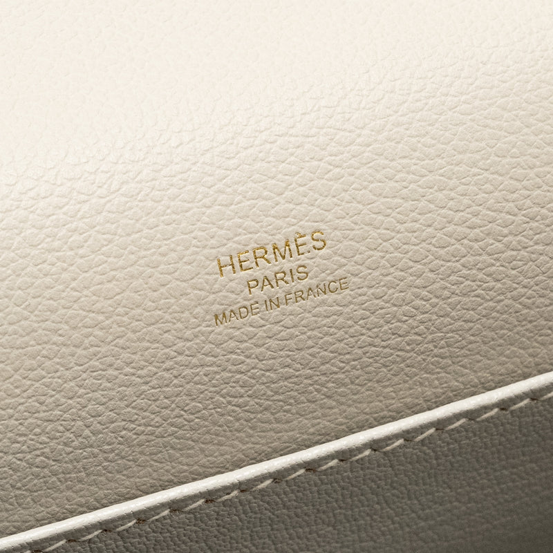 Hermes Roulis 23 Evercolor Beton GHW Stamp D