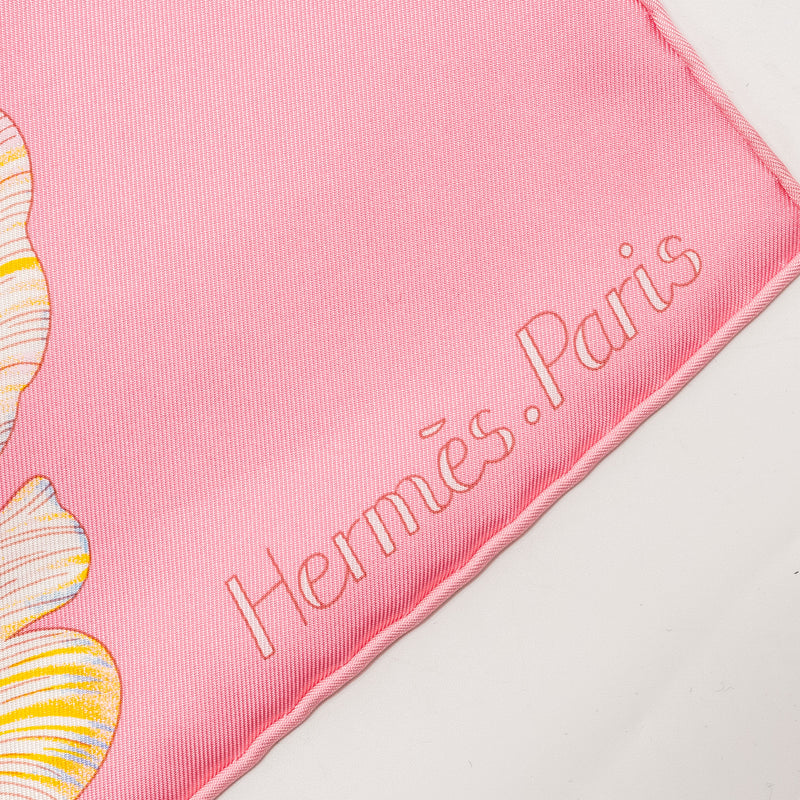 Hermes 90cm Silk Scarf Cavalcades Multicolour