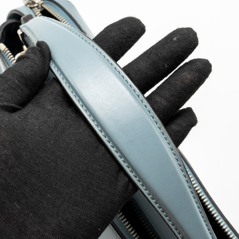 Fendi Dotcom Bag Calfskin Blue SHW