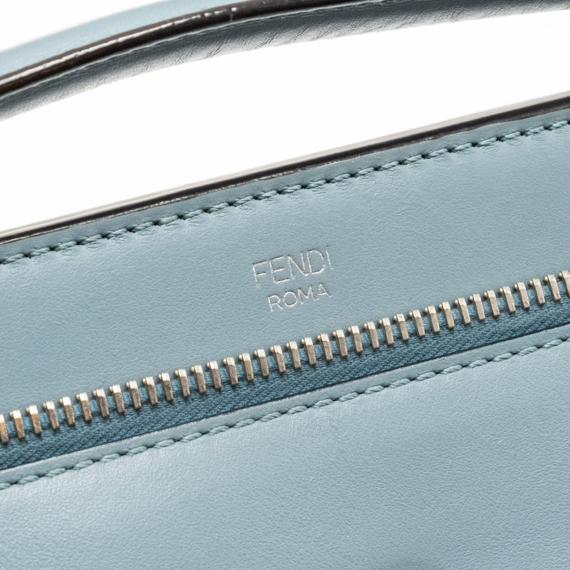 Fendi Dotcom Bag Calfskin Blue SHW