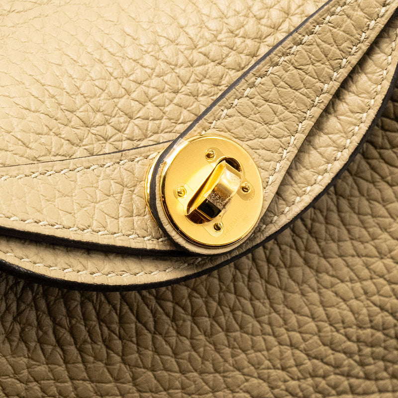 Hermes Mini Lindy Clemence Trench GHW Stamp U