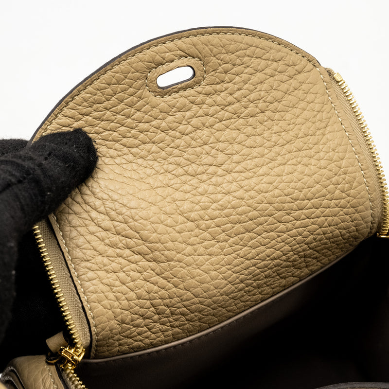Hermes Mini Lindy Clemence Trench GHW Stamp U