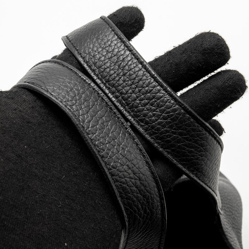Hermes Picotin 22 Lock Bag Clemence Black GHW Stamp U