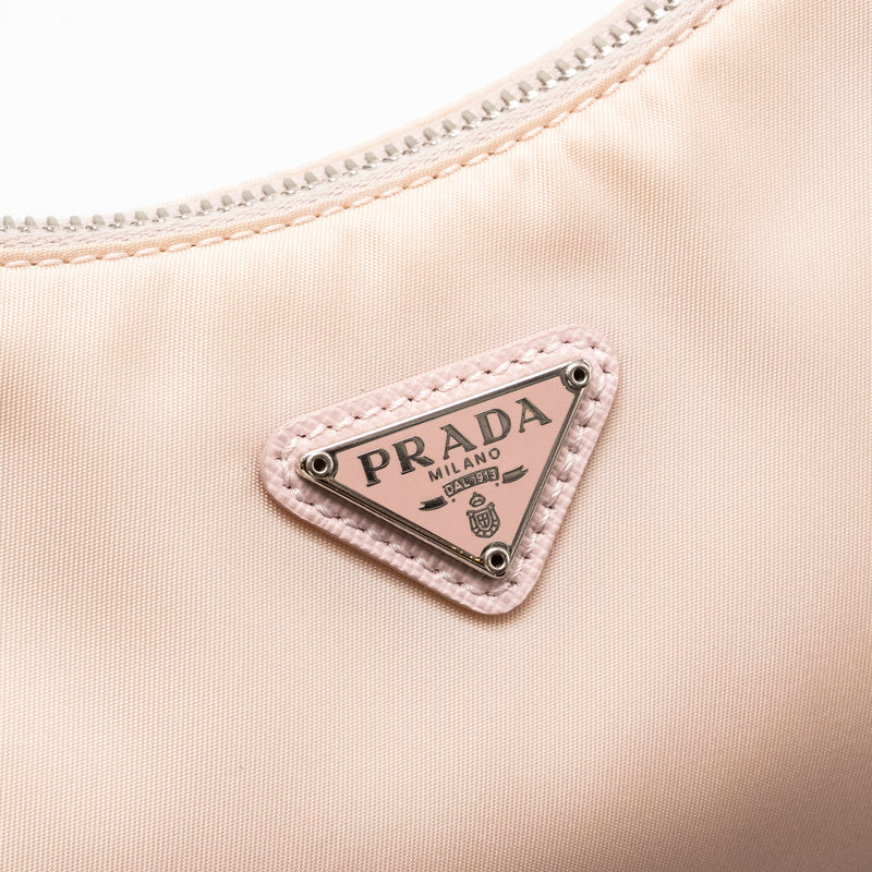 Prada Re-Edition 2005 Saffiano Bag Re-Nylon Alabastro SHW