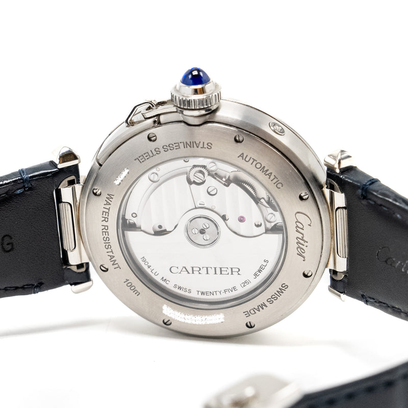 Cartier Pasha De Cartier Watch, Moonphase 41mm Steel Case Model:CRWSPA0030