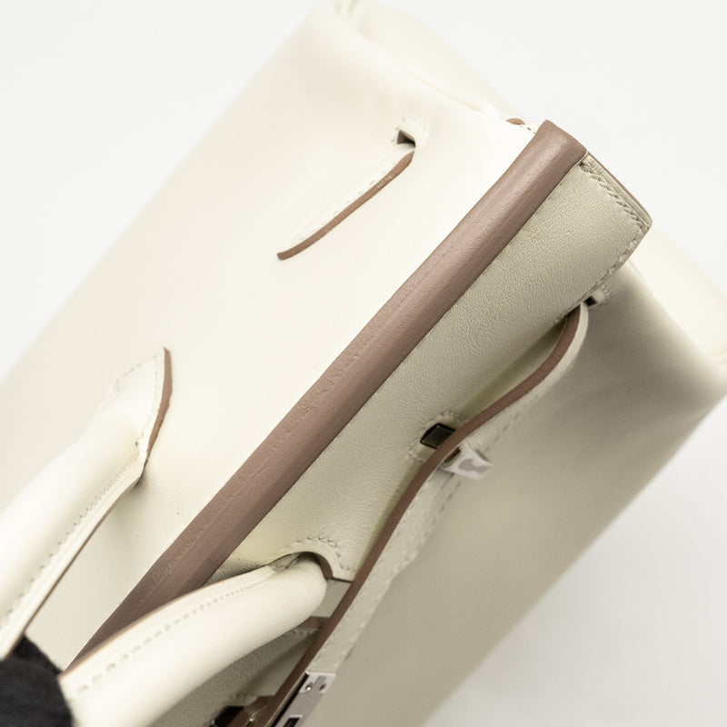 Hermes birkin 25 Swift Mushroom SHW stamp B