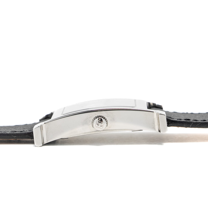 Hermes Heure H Watch Small Model 25MM, Black Epsom Strap