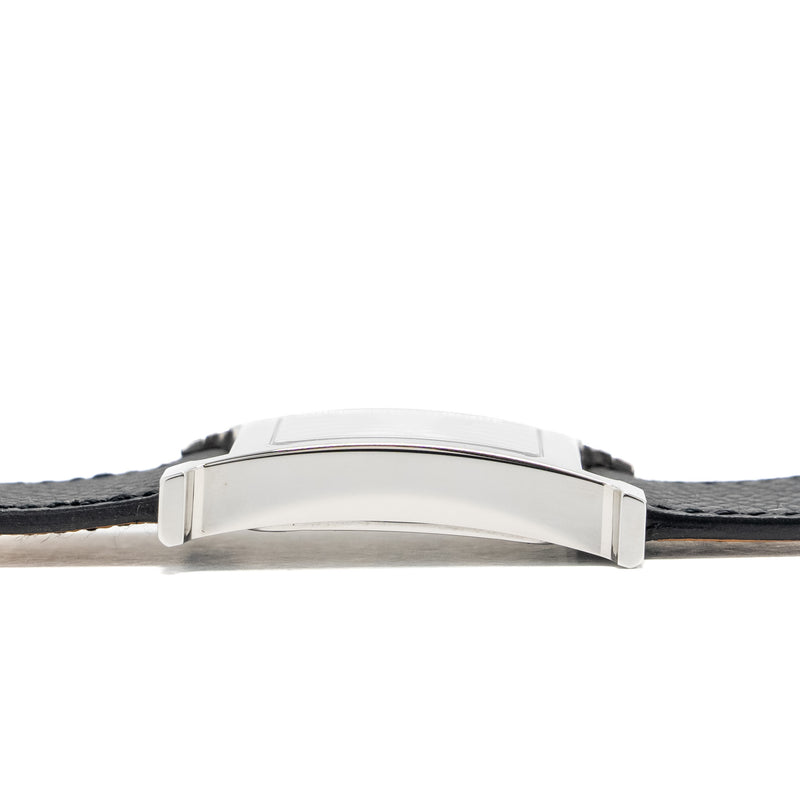 Hermes Heure H Watch Small Model 25MM, Black Epsom Strap