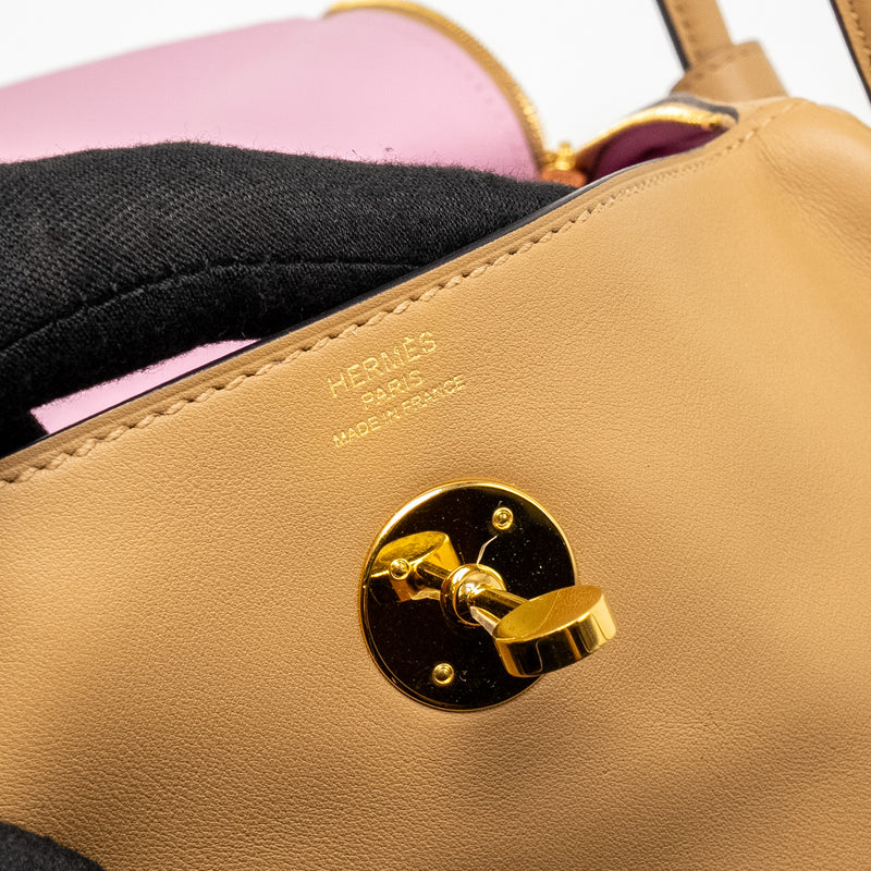 Hermes Lindy 26 Swift Chai / Mauve Sylvestre GHW stamp Z
