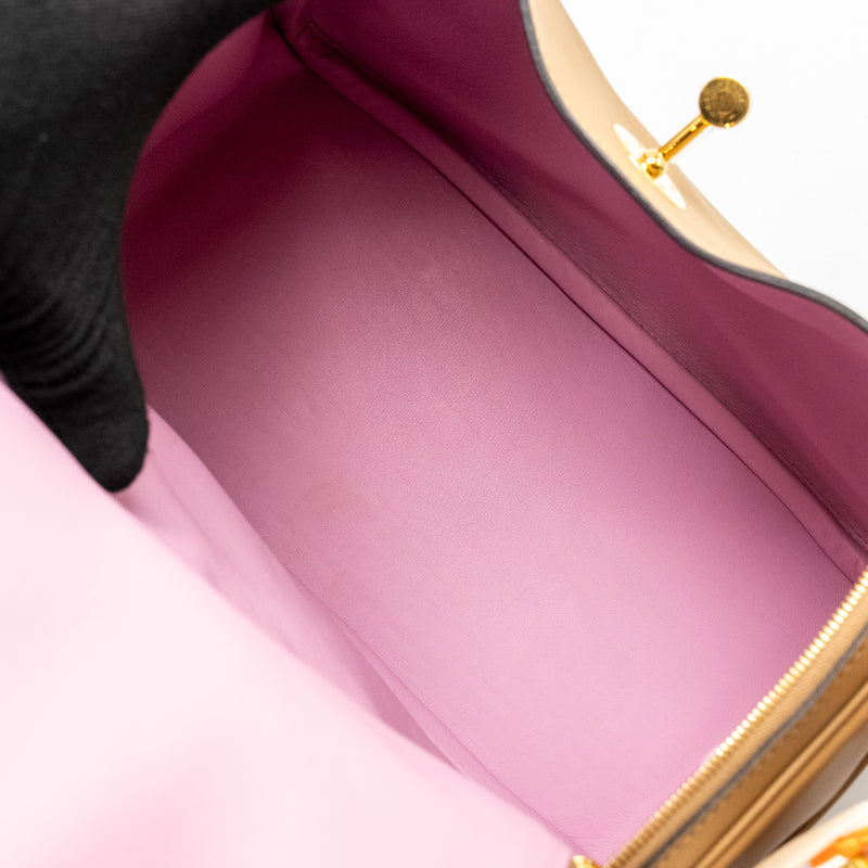 Hermes Lindy 26 Swift Chai / Mauve Sylvestre GHW stamp Z