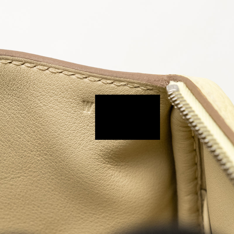 Hermes Mini Lindy II Clemence Jaune Milton SHW Stamp W