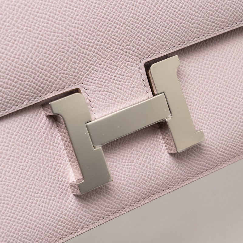 Hermes Constance Elan Epsom 09 Mauve Pale SHW Stamp W