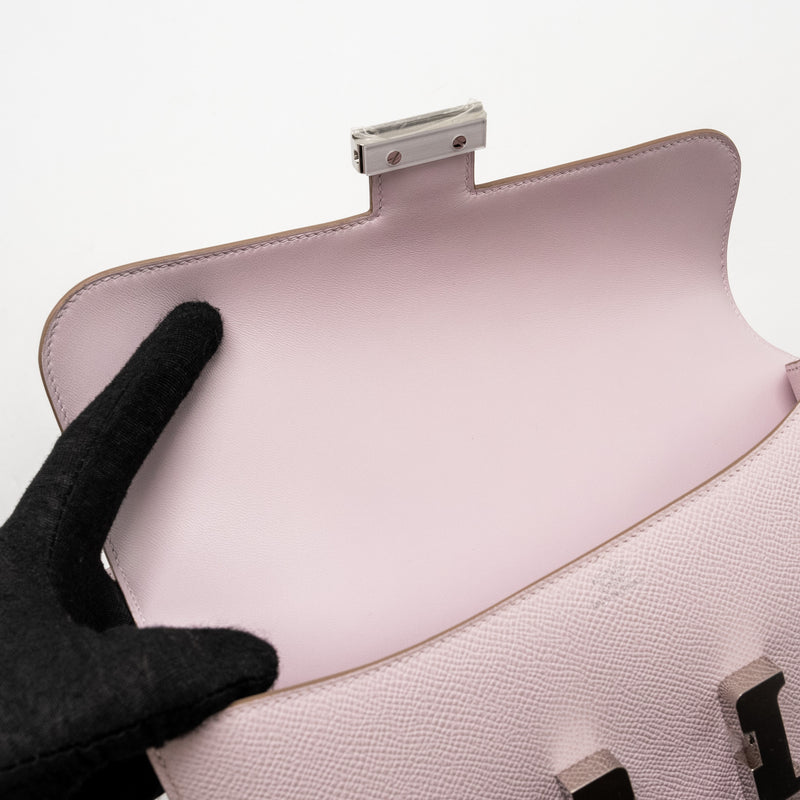 Hermes Constance Elan Epsom 09 Mauve Pale SHW Stamp W