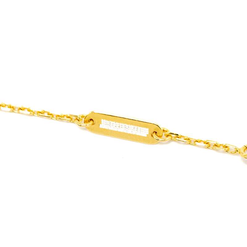Van Cleef and Arpels Vintage Alhambra Pendant Carnelian / 18K yellow Gold