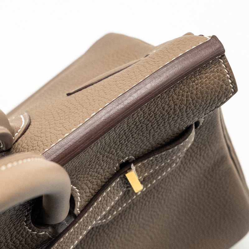 Hermes Birkin 30 Togo Etoupe GHW Stamp C