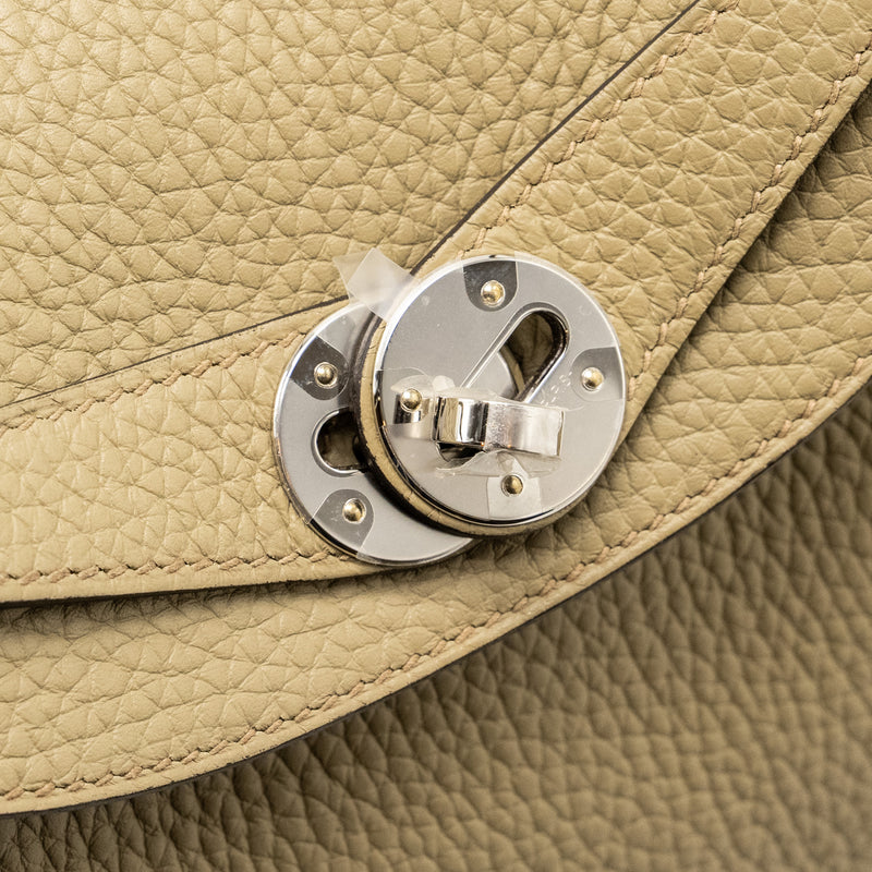 Hermes Lindy 26 Clemence Beige Marfa SHW Stamp W