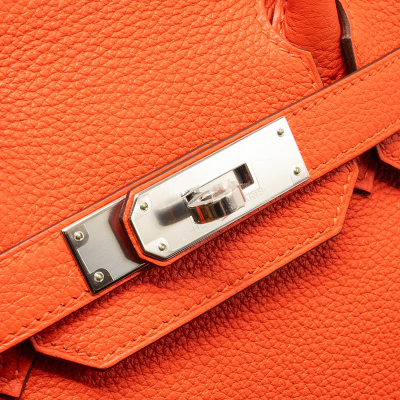 Hermes Birkin 30 Togo Capucine SHW Stamp Y