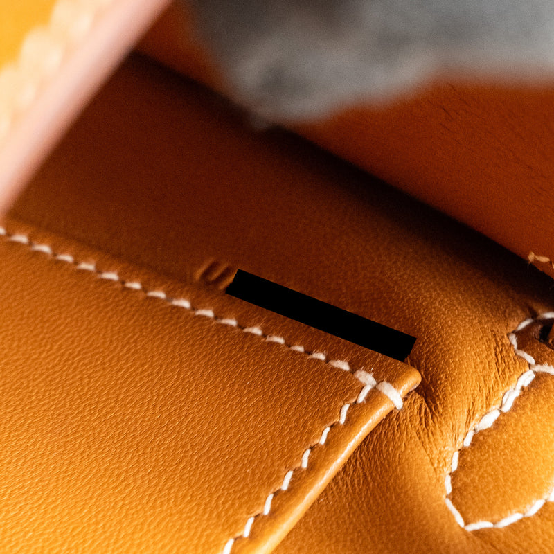 Hermes Mini Kelly II Epsom Gold SHW STAMP U