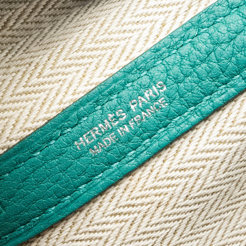HERMES Garden Party 30 Negonda Vert Verone SHW stamp D