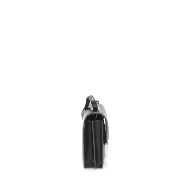 Hermes mini constance studio disco limited monsieur leather black with SHW stamp Z