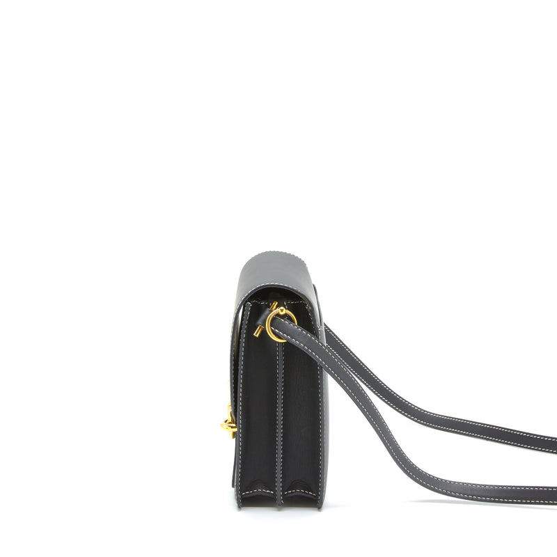 Hermes Roulis 23 Sombrero Black GHW Stamp C
