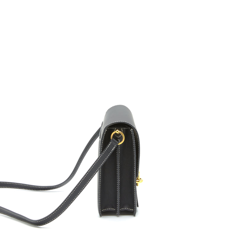 Hermes Roulis 23 Sombrero Black GHW Stamp C