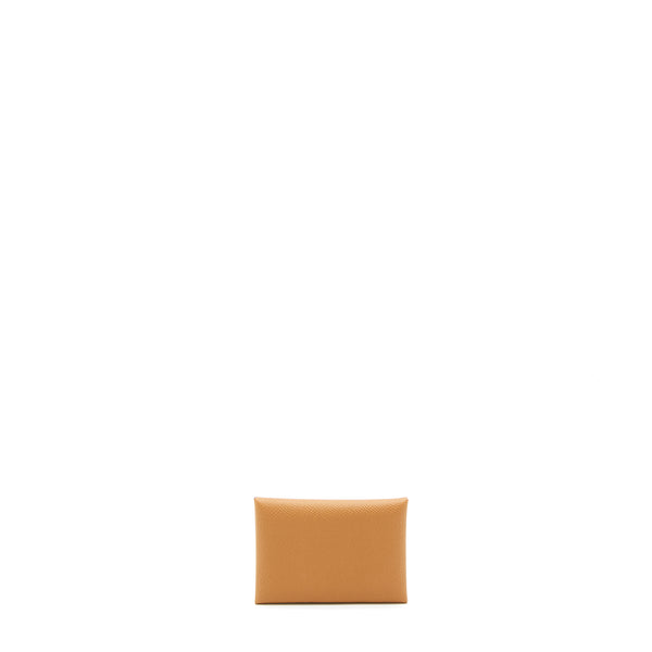 Hermes Calvi Duo Epsom Gold Stamp U
