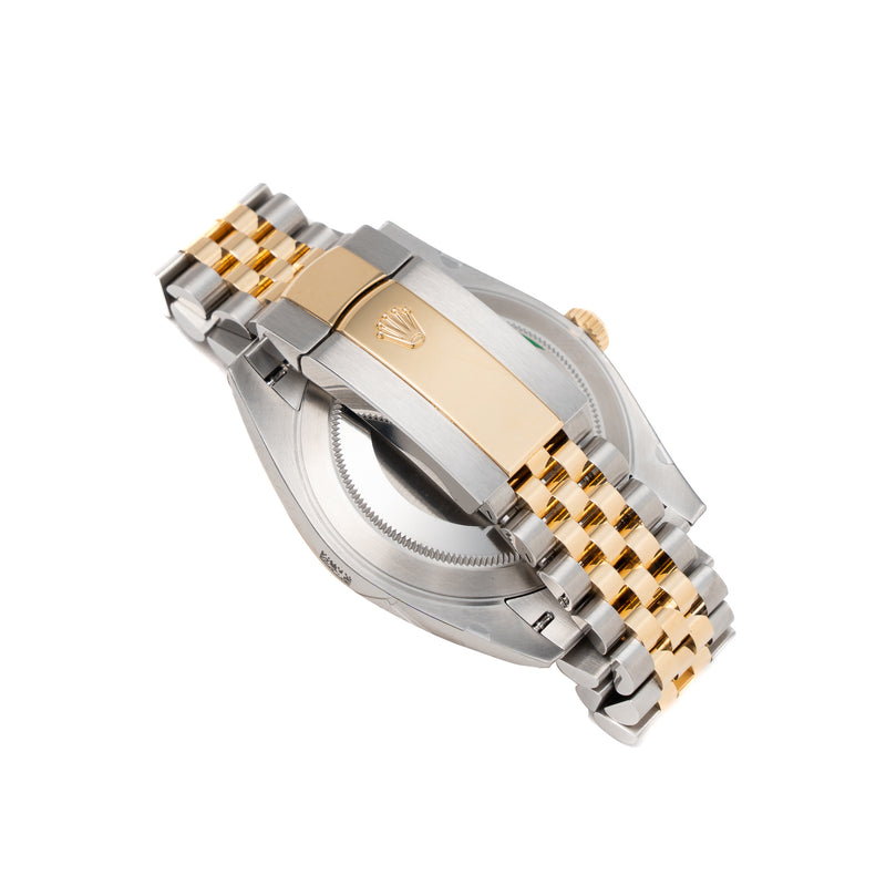 Rolex Datejust 41mm Oyster Steel&Yellow Gold Black Dial Jubilee Bracelet Model 126333-0014