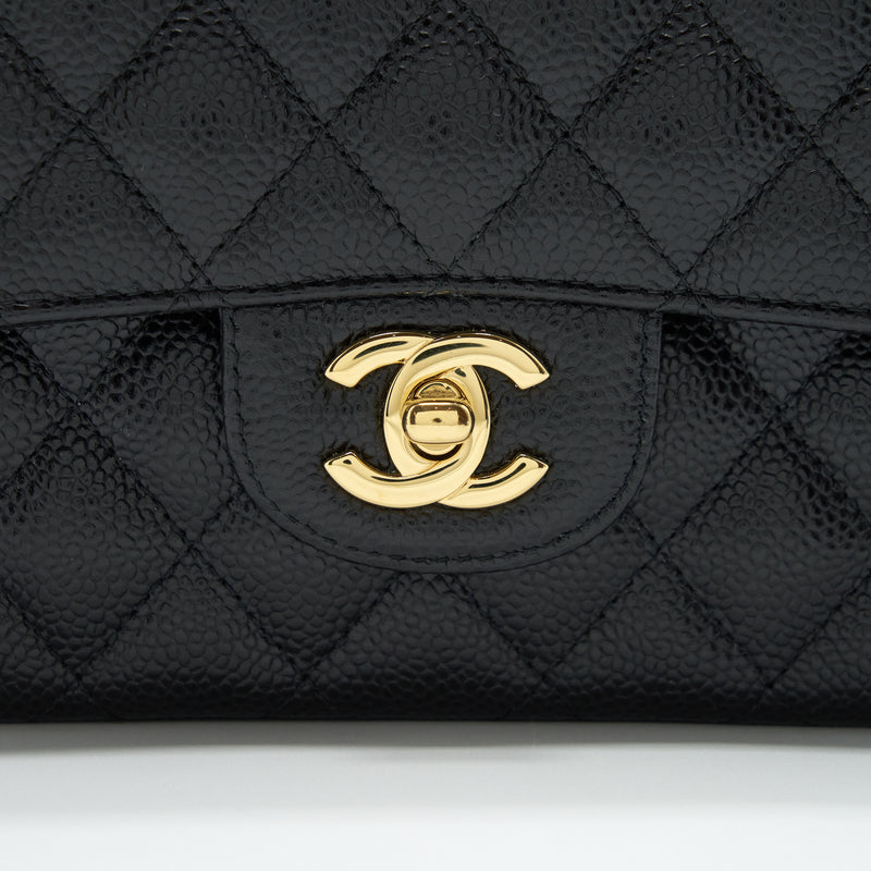 Chanel Classic Double Flap Bag Caviar Black GHW