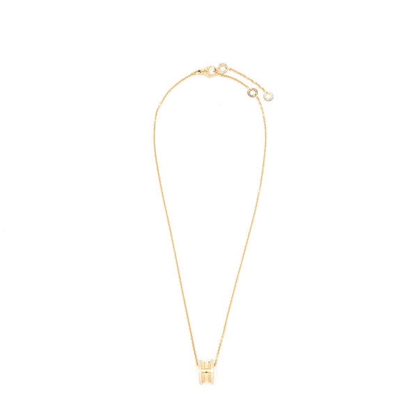 Bvlgari B.Zero1 Necklace Rose Gold With Diamonds