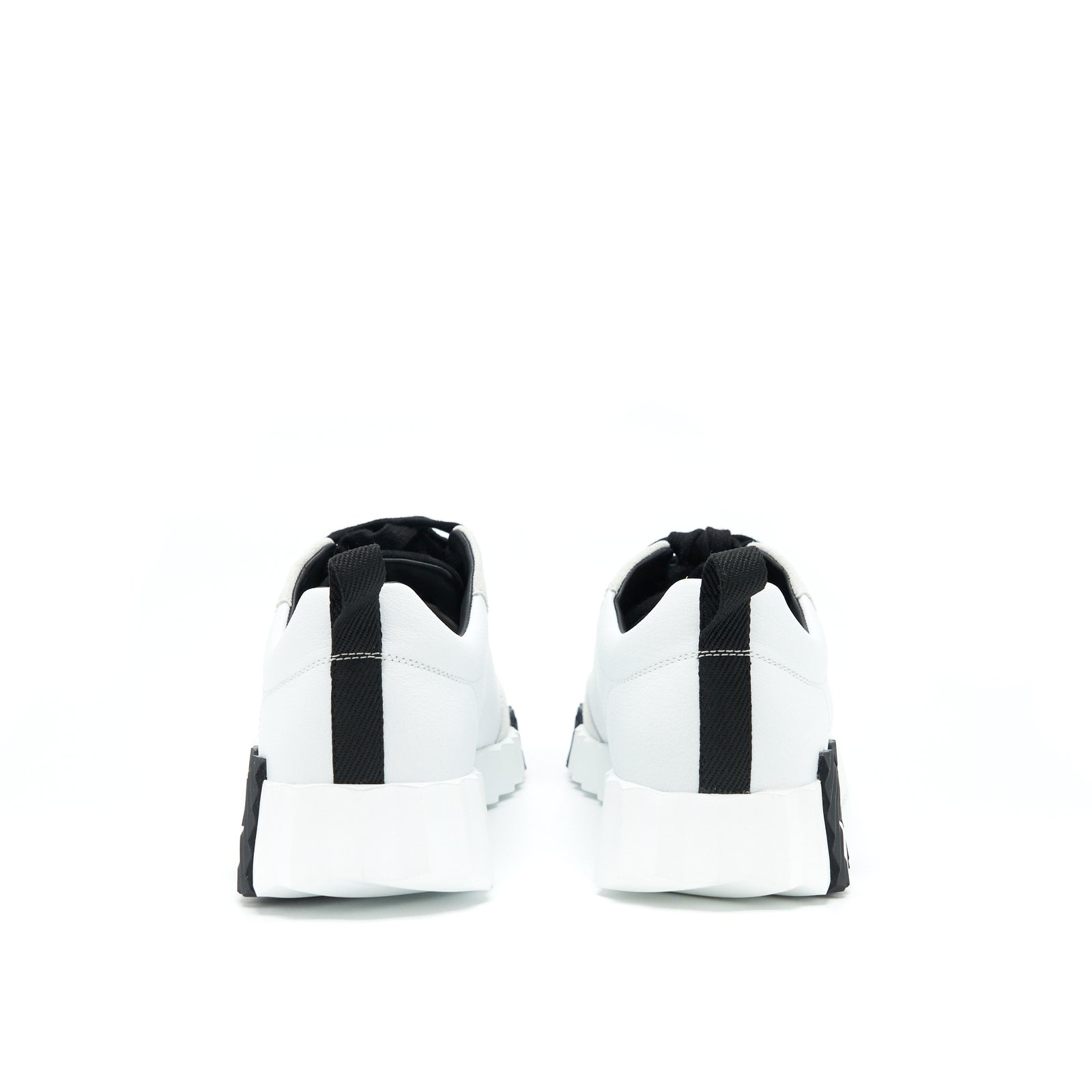 Hermes Size 36 Women's Bouncing Sneakers Blanc/Noir