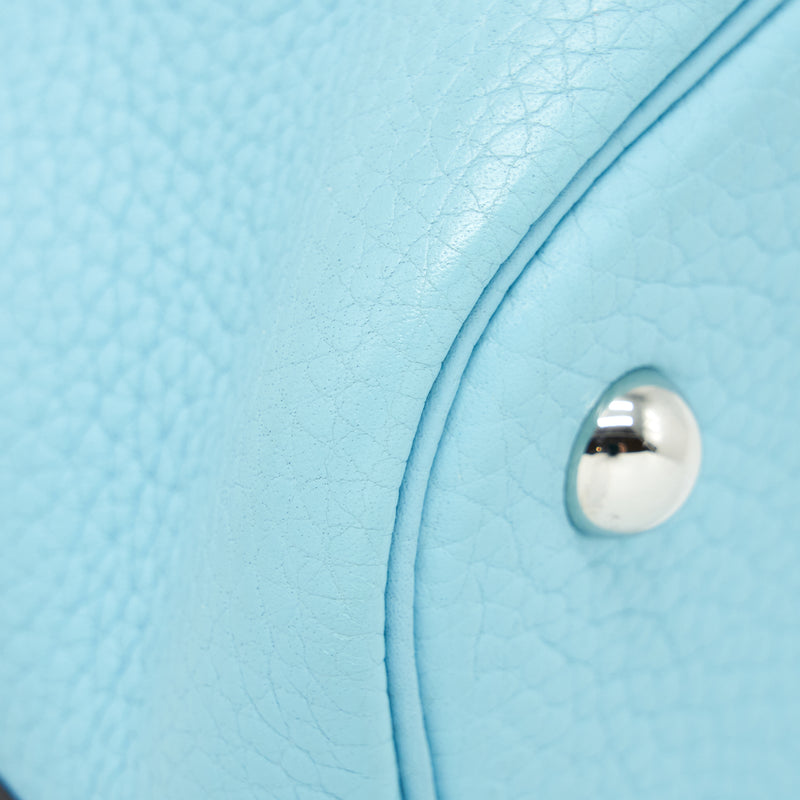 Hermes Bolide 31 Clemence Blue Atoll SHW Stamp T