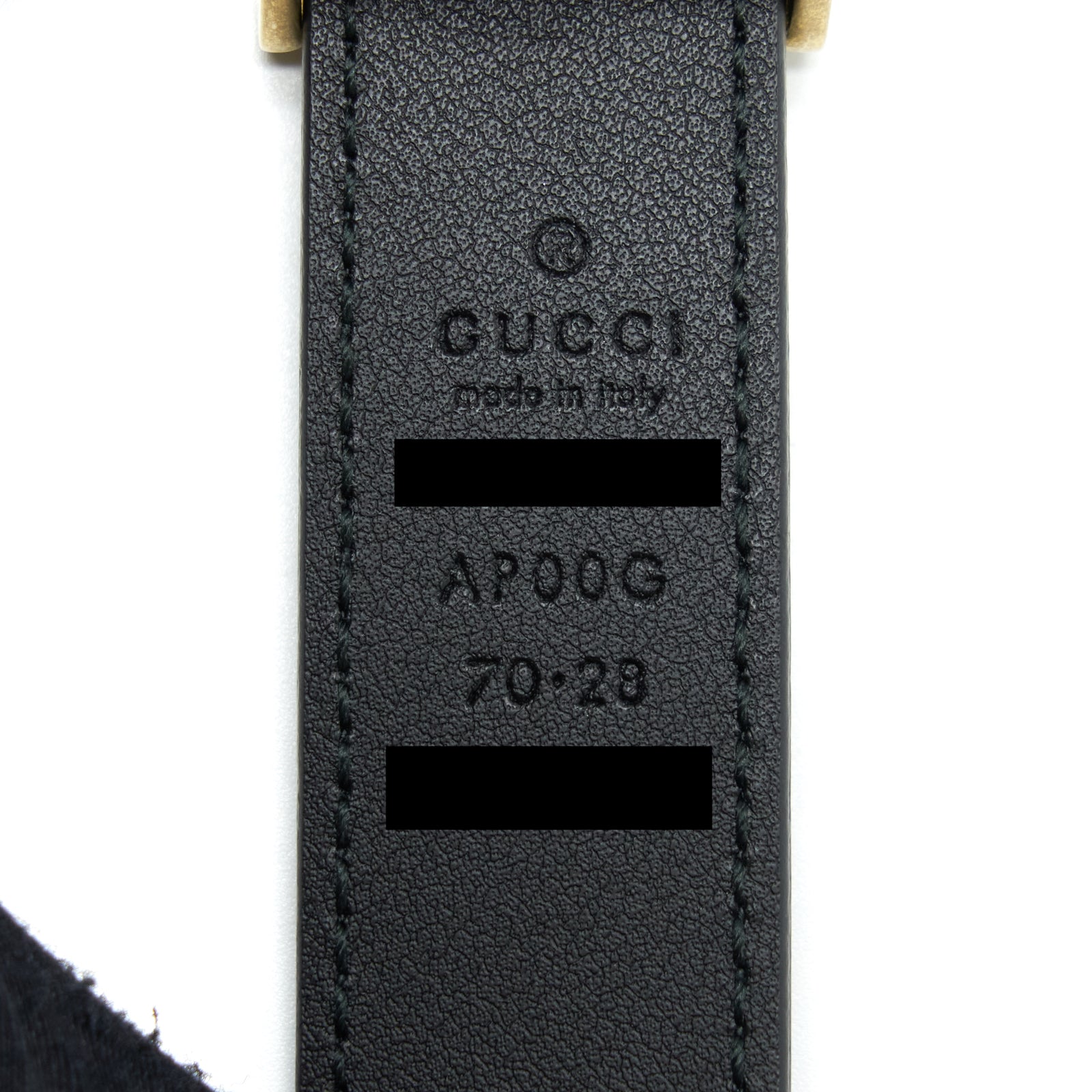 Gucci belt 70 on sale