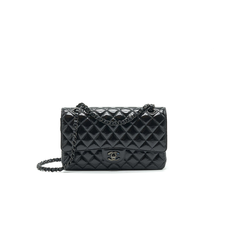 Chanel Medium Classic Double Flap Bag Shiny Crumpled Calfskin